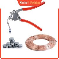 Bộ Kìm Niêm Phong Chì KIN Bộ Kìm Niêm Phong Bộ Chì Niêm Phong Dây Đậu Cho Con Dấu Chì Thông Thường Và Chì Chống Giả