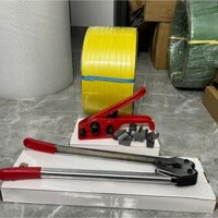 Bộ kìm siết dây đai nhựa gồm 4 món dây đai bọ săt kìm siết kìm bấm bọ