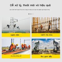 Bộ kìm thủy lực chia đôi Huanhu HHY-400AF cáp kèm bơm