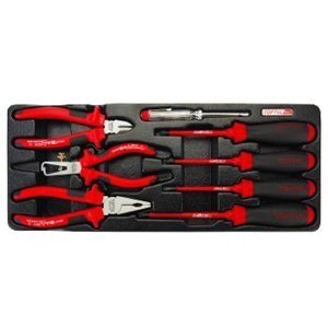 Bộ kìm, tua vít cách điện 8 món Toptul GAAT0810