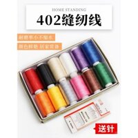 Bộ kim và chỉ may nhiều màu cho gia đình, hộp kim và chỉ thủ công, chỉ may chất lượng cao, bộ kim và chỉ sửa chữa cuộn nhỏ