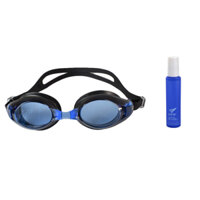 Bộ Kính Bơi View V500S Và Dung Dịch Chống Mờ Kính Super Anti-Fog View TV330 15ml - Hàng Chính Hãng - Xanh Đen