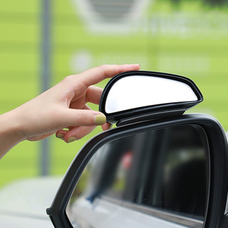 Bộ kính chiếu hậu phụ giúp mở rộng góc nhìn cho xe hơi Baseus Large View Reversing Auxiliary Mirror (Bộ 2 cái)