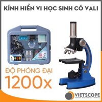 Bộ Kính Hiển Vi Có Vali – 1200x Dành Cho Học Sinh – Quà Tặng Khoa Học