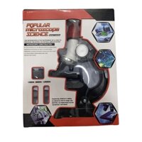 Bộ Kính Hiển Vi Led 1200x Dùng Nghiên Cứu Khoa Học Cho Bé