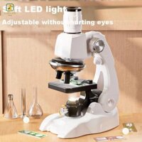 Bộ kính hiển vi trẻ em SAIN, Kính hiển vi bỏ túi 200x 600x 1200x HD, Di động có thể điều chỉnh Vi khuẩn quan sát mẫu thí nghiệm Kính hiển vi sinh học trẻ em Trường học