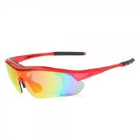 Bộ Kính Thể Thao 3 Tròng Basto BS202  - Gọng Đỏ