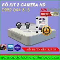 Bộ Kit 2 Mắt Camera HikVision HD