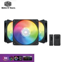 ﹍▬Bộ kit 3 quạt tản nhiệt Cooler Master Sickleflow 120 ARGB - Chính hãng, đủ Hub dây chia, Led 5v sync