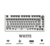 Bộ kit bàn phím cơ FL ESPORTS MK750 3 MODE White