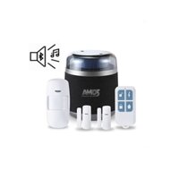 Bộ KIT báo động không dây hỗ trợ Wifi và loa Bluetooth BW-AMOS3