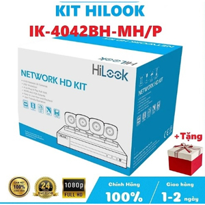 Bộ Kit camera IP Wifi Hilook IK-4042BH-MH/W(B)