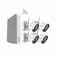 Bộ KIT camera không dây dùng pin 1080P 4 kênh VANTECH VPH-B046PIR