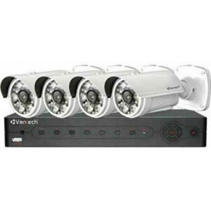 Bộ Kit Camera Powerline IP Vantech VPP-01D - 4 kênh