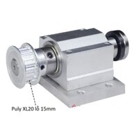 Bộ kít chế máy cắt mini/ chế máy mài mini (trục giữ đĩa lỗ 16/20mm) cao cấp