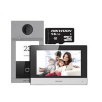 Bộ Kit chuông cửa có hình IP không dây HIKVISION SH-KIS6813-WTE thông minh