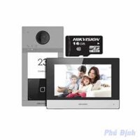 Bộ Kit chuông cửa có hình IP không dây HIKVISION SH-KIS6813-WTE