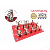 Bộ kit đặt đê cao su với 9 clamps - Bộ