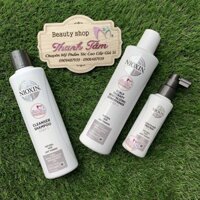 Bộ KIT dầu gội xả và tinh dầu Nioxin chống rụng tóc System 1 300ml 2019 ( Natural Hair)