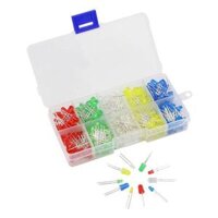 Bộ Kit Đèn LED 5mm/3mm - 5 màu (125 chiếc)