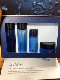 Bộ kit dưỡng da Innisfree Jeju Lava Seawater Special set