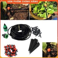 Bộ KIT hệ thống tự động tưới nhỏ giọt 25m dây và 30 đầu phun kèm đầy đủ phụ kiện 206848