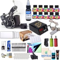 BỘ KIT MÁY XĂM TATTOO 20 CHI TIẾT