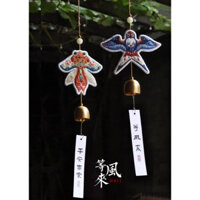 Bộ kit nguyên liệu tự thêu Chuông gió Bình An 2024 - DIY thêu tay thủ công - học thêu người mới - Zen Handmade