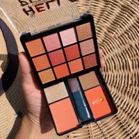 Bộ Kit phấn mắt Sivanna Hello Perfect 2 tầng