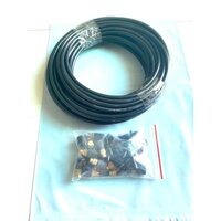 Bộ KIT phun sương 20 béc đồng + 20 mét dây 5x7+ phụ kiện, bộ phun sương 20 béc đồng, bộ kít phun sươ