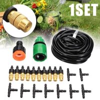 Bộ KIT Phun Sương Tưới Cây 10 Béc Bằng Đồng Cao Cấp Tưới Lan, Cây Cảnh kèm đủ phụ kiện