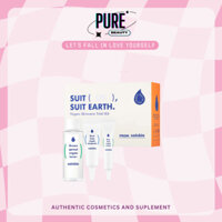 Bộ Kit Sản Phẩm Chăm Sóc Da Thuần Chay Vegan Skincare Trial Kit Suikin Toner - Ampoule - Cream bộ 3 Tiện lợi