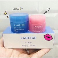 Bộ kit siêu xinh đẹp "MẶT NẠ NGỦ MẶT & MẶT NẠ NGỦ MÔI" LANEIGE