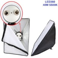 Bộ kit studio 2 đèn 2 bóng LED360 40w  - 9533