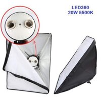 Bộ kit studio 2 đèn 2 bóng LED360 20w