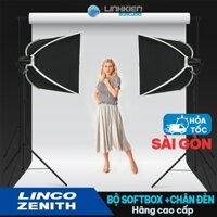 Bộ KIT Studio Chân Đèn 2m Kèm Softbox 50x70 cm thương hiệu LINCO Chụp Ảnh Sản Phẩm Hỗ Trợ Sáng
