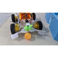 Bộ kit tay kẹp robot trục vít siêu khỏe, chống quá tải, tự giữ vật kẹp & khung xe robot kèm bánh xe.