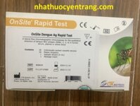 Bộ kit test sốt xuất huyết onsite dengue ag rapid test