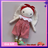 Bộ Kit tự may thêu DIY GẤU BÔNG ĐÁNG YÊU -búp bê TỰ LÀM DOLL HOUSES- thú nhồi bông, búp bê hộ mệnh - Chiphandmade