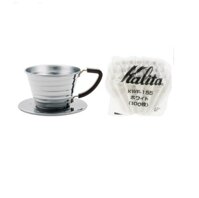 Bộ Kit và  Combo phễu lọc Kalita Wave 155 và giấy lọc kalita 155