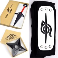 Bộ kunai Akatsuki Minato gồm băng trán ,kunai,tiêu xoay