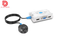 Bộ KVM Switch 2 port USB chính hãng MT-VIKI 201KL