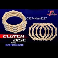 Bộ lá bố nồi côn, ly hợp xe DREAM, WAVE 100, 110.... vàng