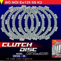 Bộ lá bố nồi côn TA, ly hợp xe EXCITER 135 2011-2014 5s