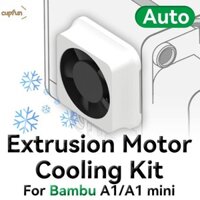 Bộ làm mát động cơ đùn CUPFUN, Quạt im lặng hiệu suất cao tự động khởi động, Quạt làm mát PETG nhẹ cho phụ kiện máy in mini Bambu Lab A1 / A1