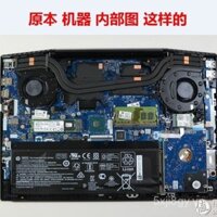 Bộ làm mát laptop chơi game HP, tản nhiệt CPU, sửa đổi card đồ họa, ống đồng làm mát, ống dẫn nhiệt