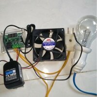 Bộ làm máy ấp trứng đấu dây sẵn và cân chỉnh nhiệt kèm 5 đèn và 1 ẩm kế