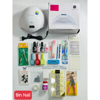 Bộ làm nail tại nhà 24 món combo nail cá nhân cơ bản