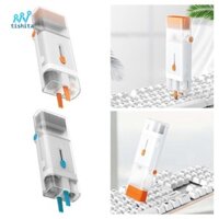 Bộ làm sạch máy tính xách tay Tishita Bộ làm sạch bàn phím Giá đỡ điện thoại Bàn chải bụi di động Bộ làm sạch điện tử 8 trong 1 cho tai nghe PC