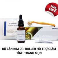 Bộ Lăn Kim Dr. Roller Hỗ Trợ Giảm Tình Trạng Mụn Sưng Viêm - Serum Anti Acne